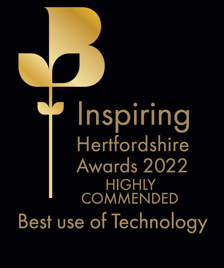 Hertfordshire Chamber of Commerce - Best use of technology Winner 2021